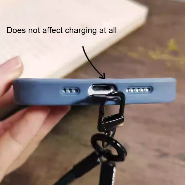 Butterfly Metal Mobile Phone Lanyard Fixing Gasket(Silver) - free shipping - PMc TechLife - Order now!