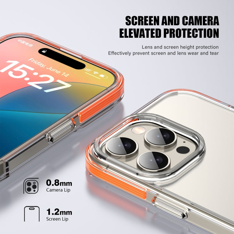 For iPhone 16 TPE Airbag TPU+ PC Full Coverage Phone Case(Grey) - iPhone 16 Cases by PMC TechLife | Online Shopping South Africa | PMC TechLife | Buy Now Pay Later Mobicred