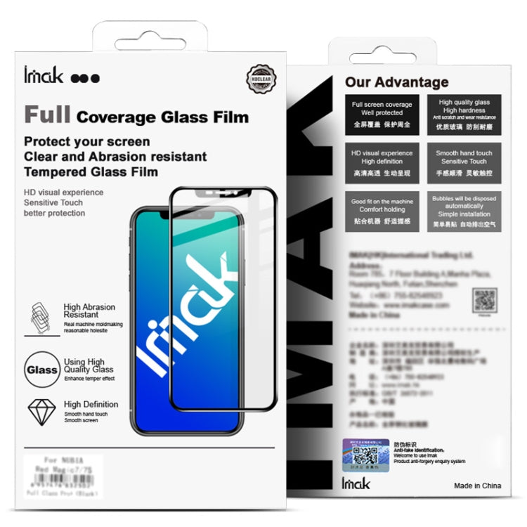 For Motorola Moto G96 5G imak 3D Curved Full Screen Tempered Glass Film - free shipping - PMC TechLife - Order now!