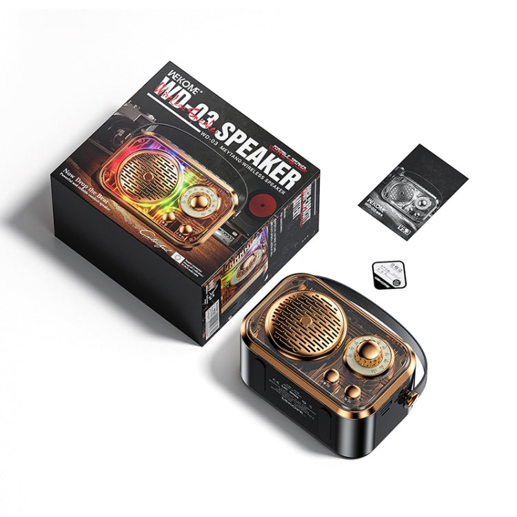 WEKOME WD-03 Meytang Karaoke Wireless Bluetooth Speaker(Black) - free shipping - PMC Jewellery - Order now!