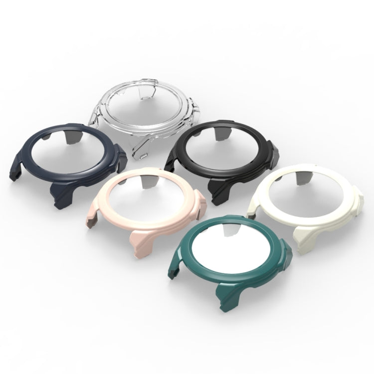 For Garmin Fenix 8 AMOLED 43mm Tempered Glass Film Integrated PC Watch Protective Case(Black) - Watch Cases by PMC TechLife | Online Shopping South Africa | PMC TechLife | Buy Now Pay Later Mobicred