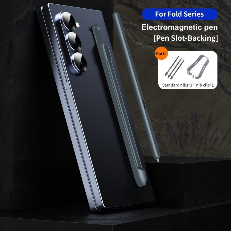 For Samsung Galaxy Z Fold6 / 5 / 4 / 3 Electromagnetic Stylus Pen with Pen Slot(Dark Grey) - Stylus Pen by PMC TechLife | Online Shopping South Africa | PMC TechLife | Buy Now Pay Later Mobicred