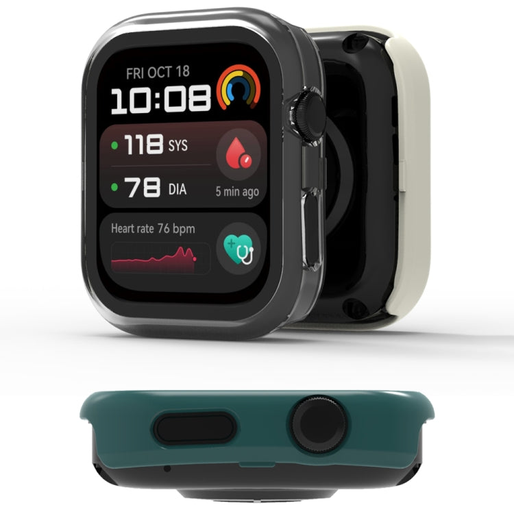 For Huawei Watch D2 Tempered Glass Film Integrated PC Watch Protective Case(Midnight Blue) - Watch Cases by PMC TechLife | Online Shopping South Africa | PMC TechLife | Buy Now Pay Later Mobicred