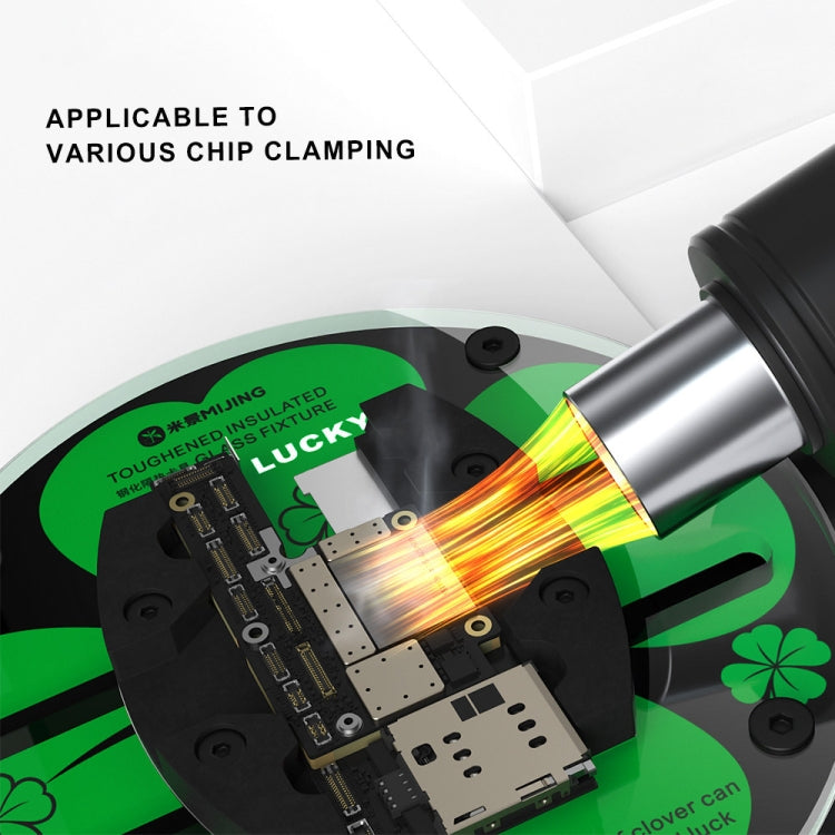 Mijing GK19 Orbicular Universal Toughened Insulated Glass Motherboard Repair Fixture - free shipping - PMC TechLife - Order now!