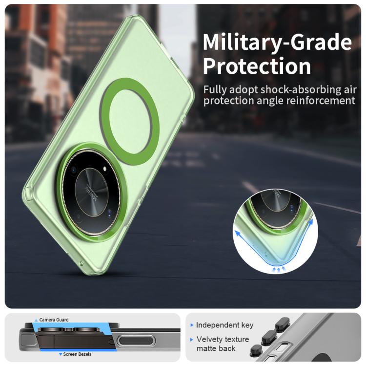 For Honor Magic6 Lite 5G Candy Magsafe PC Hybrid TPU Phone Case(Green) - free shipping - PMC TechLife - Order now!