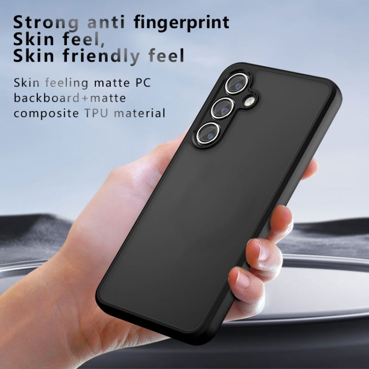 For Samsung Galaxy S25+ 5G Armor Precise Hole PC Hybrid TPU Phone Case(Transparent) - free shipping - PMC Jewellery - Order now!