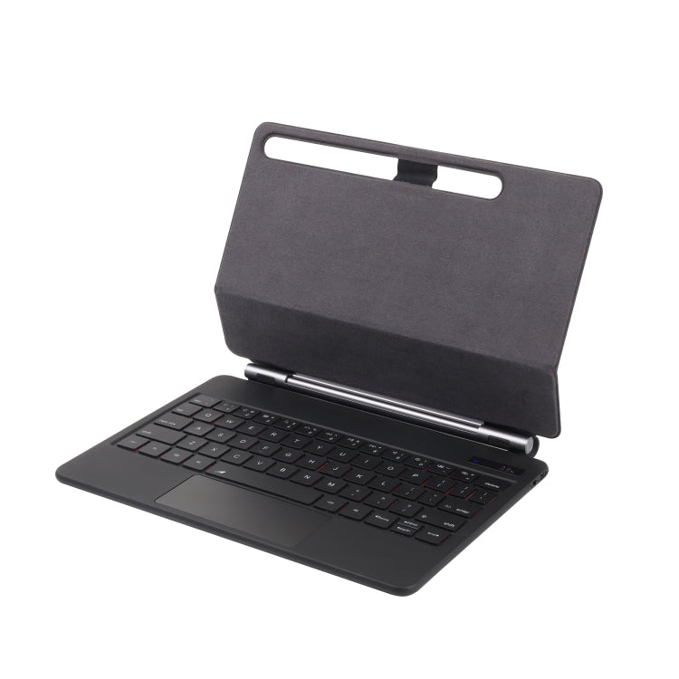 For Samsung Galaxy Tab S10+ / S9 FE+ P810 Magnetic Bluetooth Keyboard Leather Tablet Case(Black) - free shipping - PMC Jewellery - Order now!