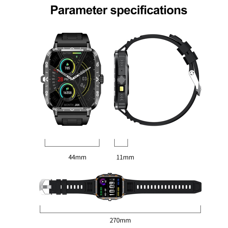 ZW59 1.95 inch BT Call Sports Smart Watch, Blood Oxygen / Heart Rate / Remote Photography(Black) - Smart Wristbands by PMC TechLife | Online Shopping South Africa | PMC TechLife | Buy Now Pay Later Mobicred