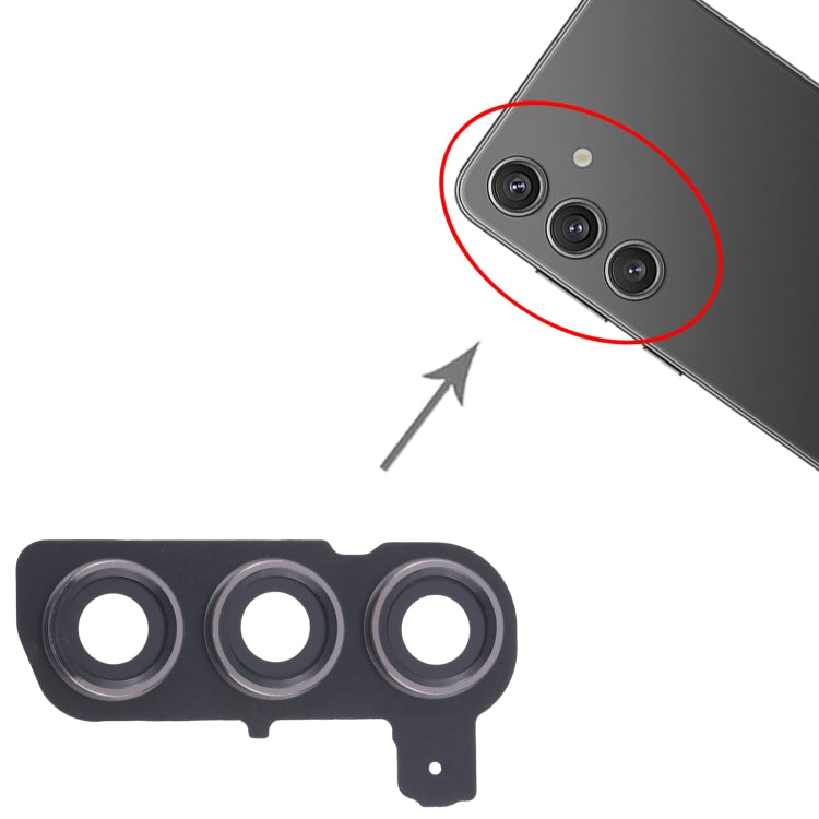 For Samsung Galaxy S24 SM-S921B 10pcs Rear Camera Lens Cover(Black) - free shipping - PMc TechLife - Order now!