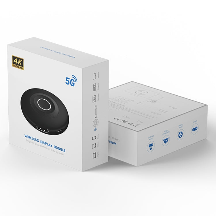 G127 4K 30Hz HD Wireless Display Dongle Adapter Same Screen Device(Black) - Wireless Display Dongle by PMC TechLife | Online Shopping South Africa | PMC TechLife | Buy Now Pay Later Mobicred