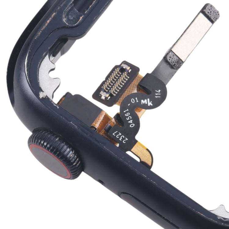 For Apple Watch Series 7 / 8 / 9 45MM GPS Aluminium Alloy Middle Frame Bezel Plate with Crown Spin Axis Flex Cable(Midnight) - Middle Frame by PMC TechLife | Online Shopping South Africa | PMC TechLife | Buy Now Pay Later Mobicred