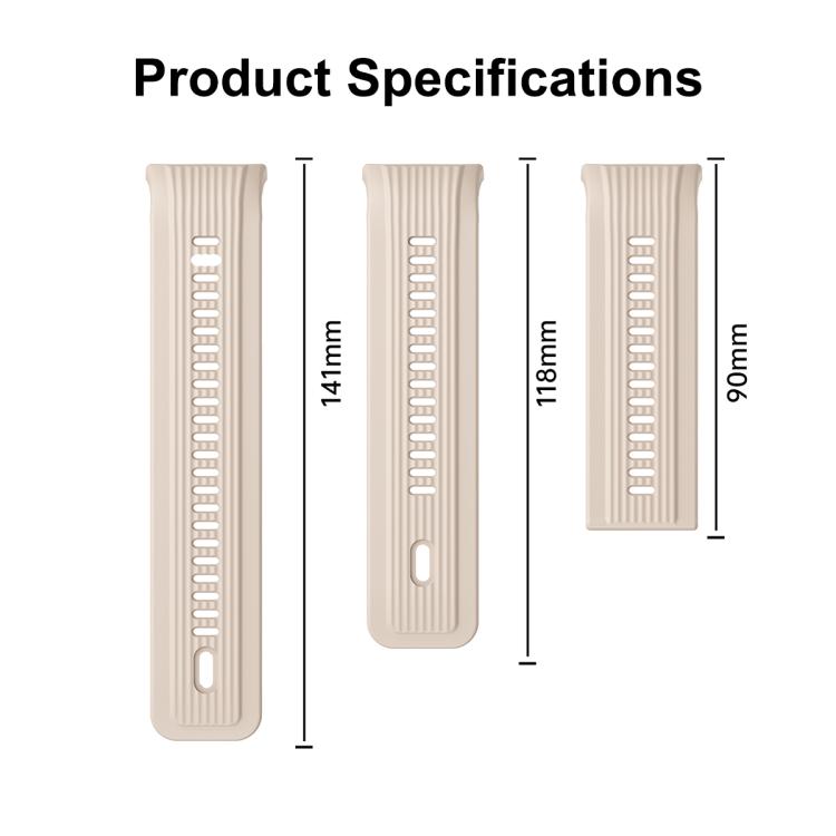 For Huawei Watch D2 Silicone Watch Band Wristband(Black) - Watch Bands by PMc TechLife | Online Shopping South Africa | PMc TechLife | Buy Now Pay Later Mobicred