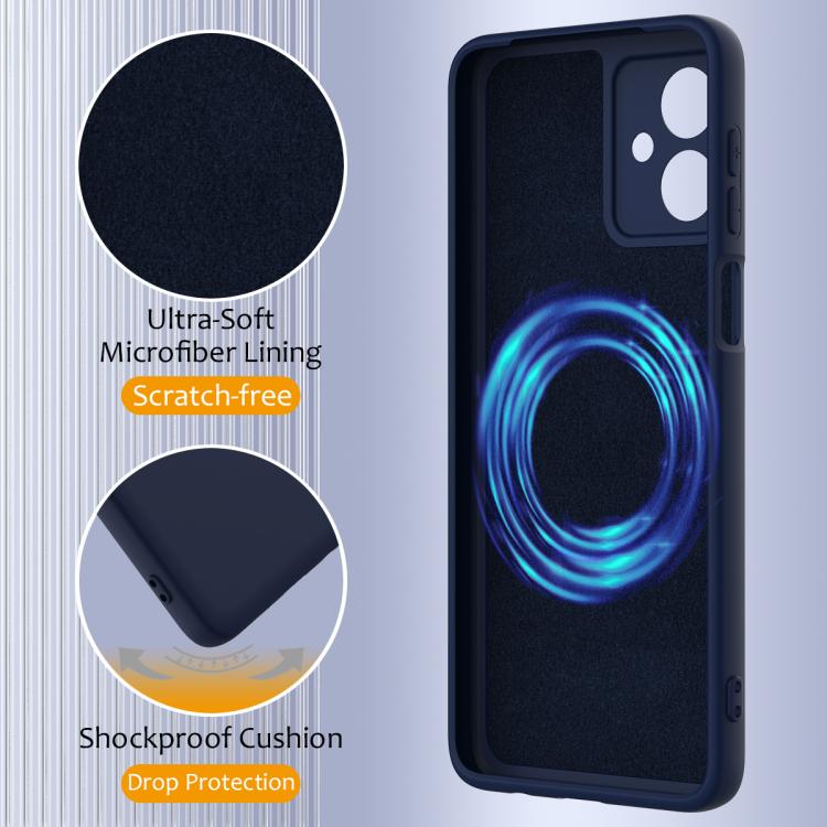 For Motorola Moto G54 / G54 Power Shockproof Silicone Magsafe Phone Case(Navy Blue) - free shipping - PMC TechLife - Order now!