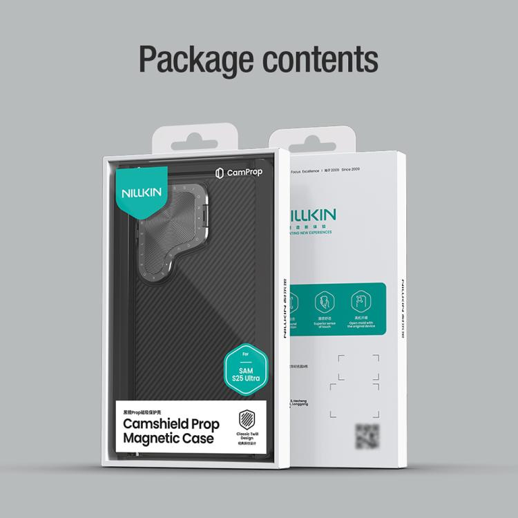 For Samsung Galaxy S25 Ultra 5G NILLKIN CamShield Prop MagSafe Magnetic PC Phone Case(Blue) - free shipping - PMc TechLife - Order now!