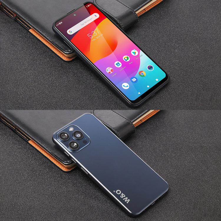 W&O X200 Pro, 4GB+128GB, 6.8 inch Android 10 Mediatek MT6765 Helio P35 Octa Core, Network: 4G, Plug:AU Plug(Blue) - free shipping - PMc TechLife - Order now!