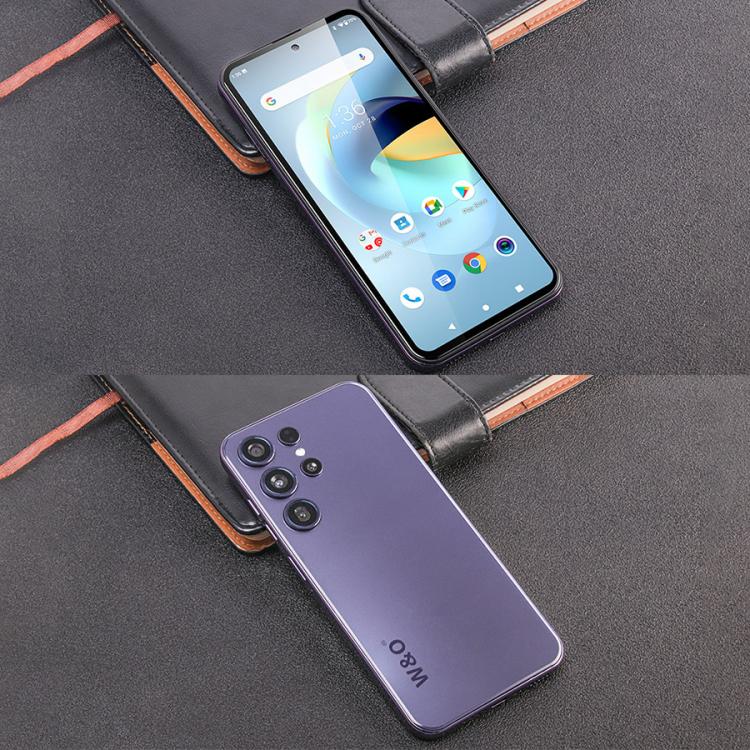 W&O X500 Pro, 4GB+128GB, 6.8 inch Android 10 Mediatek MT6765 Helio P35 Octa Core, Network: 4G, Plug:AU Plug(Purple) - free shipping - PMc TechLife - Order now!