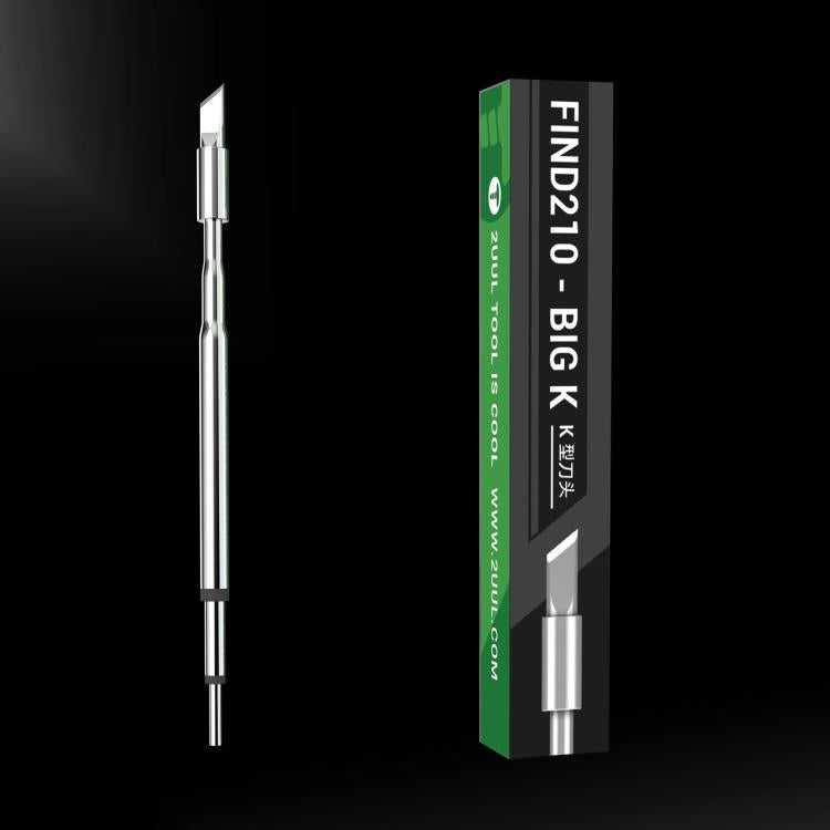 2uul FD11 Big-K Soldering Iron Tips for Most C210 Soldering Station - Soldering Iron Tip by 2UUL | Online Shopping South Africa | PMc TechLife | Buy Now Pay Later Mobicred