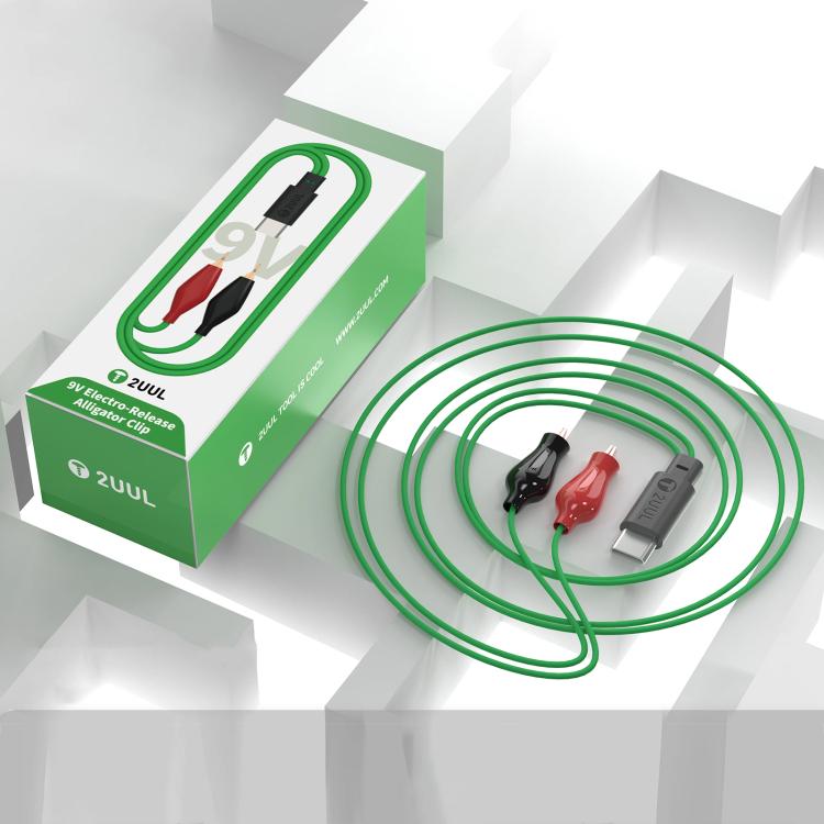 2uul PW03 9V Electro-Release Alligator Clip - Others by 2UUL | Online Shopping South Africa | PMC TechLife | Buy Now Pay Later Mobicred