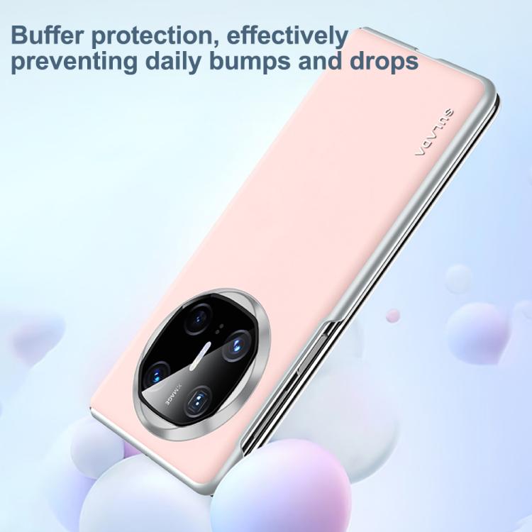 For Huawei Mate X6 SULADA Skin Feel Liquid Leather Shockproof Phone Case(Purple) - free shipping - PMC TechLife - Order now!