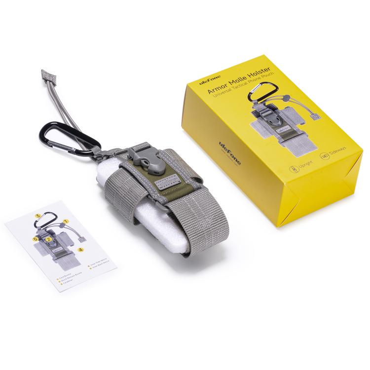 Ulefone Armor Holster Multi-Purpose Phone Pouch Waist Bag(Grey) - free shipping - PMC TechLife - Order now!