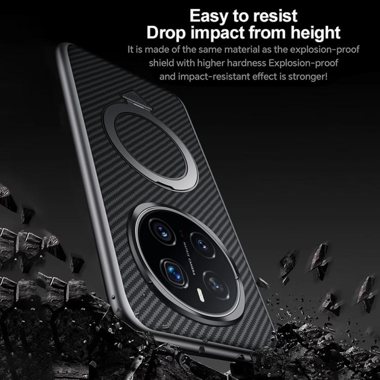 For Honor Magic7 SULADA Kevlar Texture MagSafe Magnetic Holder Phone Case(Brown) - Honor Cases by SULADA | Online Shopping South Africa | PMC TechLife | Buy Now Pay Later Mobicred