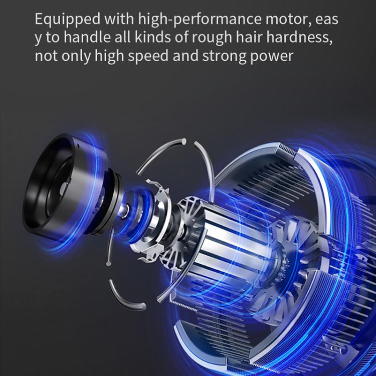 VGR VGR-282 4-gear Fine-tuning Digital Display USB Electric Hair Clipper(Black) - free shipping - PMC TechLife - Order now!