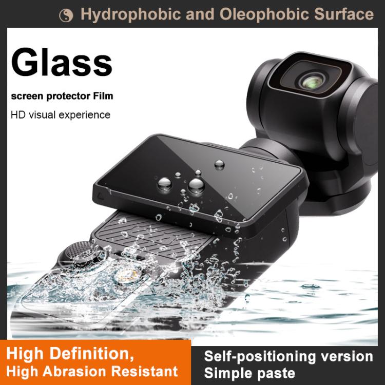 For DJI Osmo Pocket 3 imak Tempered Glass Film with Camera Lens Film, Self-positioning Version - free shipping - PMC TechLife - Order now!