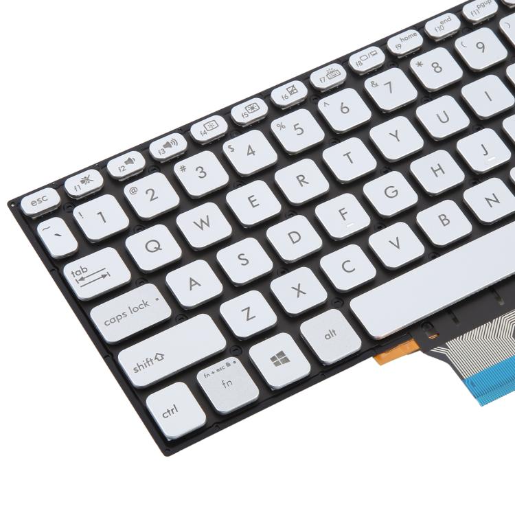 US Version Backlit Laptop Keyboard for Asus VivoBook S14 K430 A430 X430 S403 S4300F S4300U(Silver) - Replacement Keyboards by PMc TechLife | Online Shopping South Africa | PMc TechLife | Buy Now Pay Later Mobicred