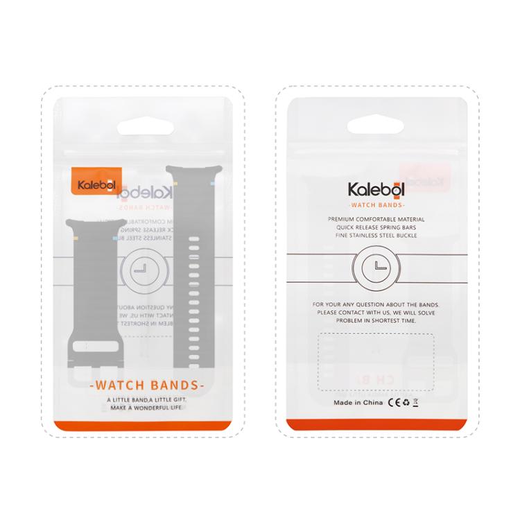 For Samsung Galaxy Watch Ultra 47mm / Ultra 2025 Kalebol Wave Stitching Silicone Strap(Midnight Blue) - free shipping - PMC TechLife - Order now!