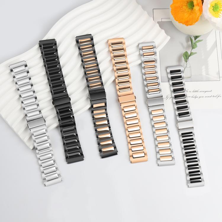 Kalebol 22mm Tooling Metal Zinc Alloy Watch Band(Silver Rose Gold) - free shipping - PMc TechLife - Order now!