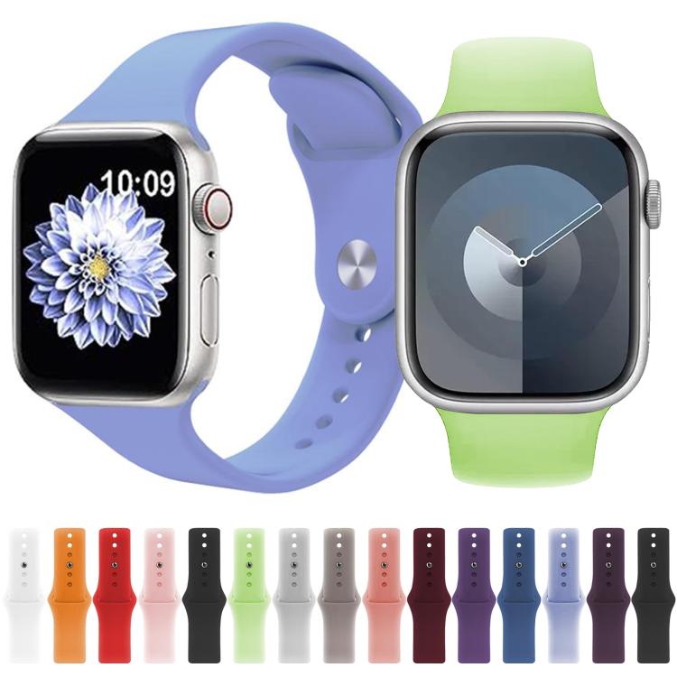 For Apple Watch 46mm / 49mm / 45mm / 44mm Kalebol Reverse Buckle Silicone Watch Band(Violet) - Watch Bands by Kalebol | Online Shopping South Africa | PMC TechLife | Buy Now Pay Later Mobicred
