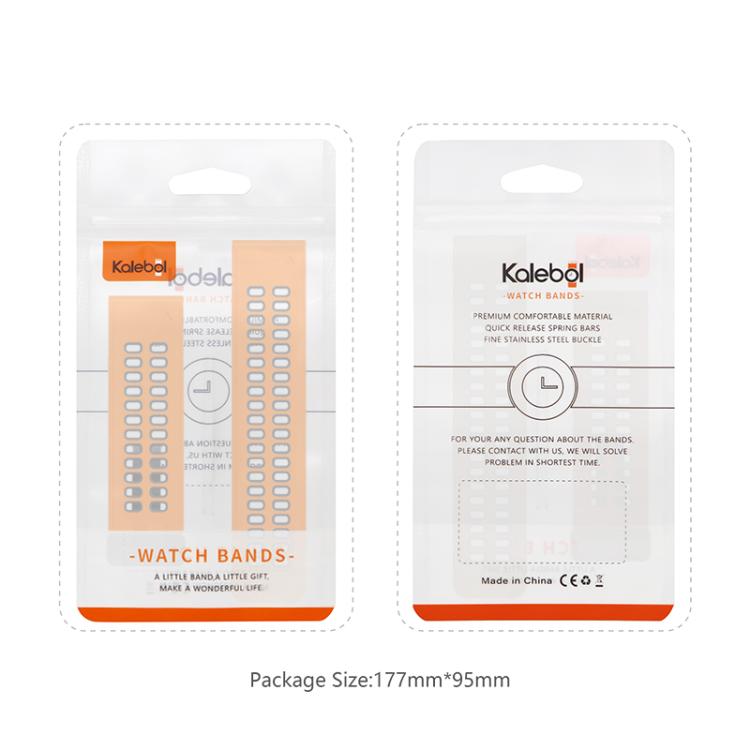 For Garmin QuickFit 20mm Kalebol Magnetic Buckle Silicone Watch Band(Red) - free shipping - PMc TechLife - Order now!