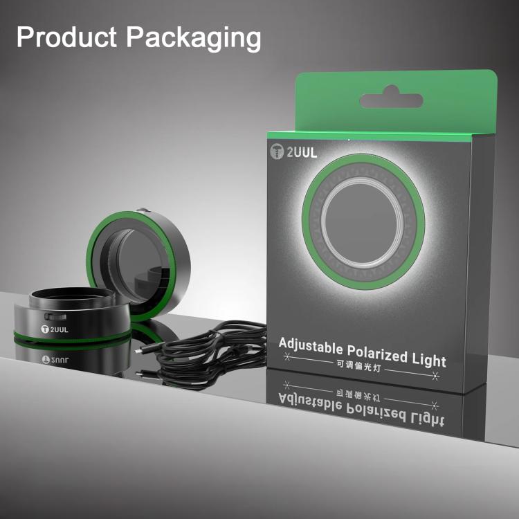 2UUL MS97 Dust-Proof / Oil Proof / Anti-Smoke Microscope Adjustable Polarized Light - free shipping - PMC TechLife - Order now!