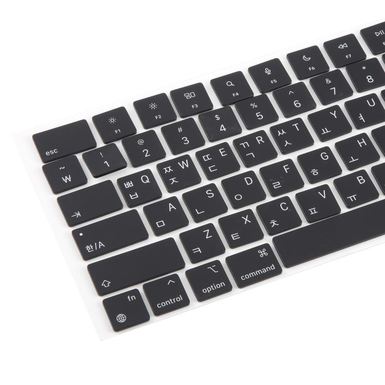 For MacBook A2442 A2485 A2779 A2780 A2991 A2992 A2918 US Small Enter Version Keycaps, Language:Korean - free shipping - PMc TechLife - Order now!