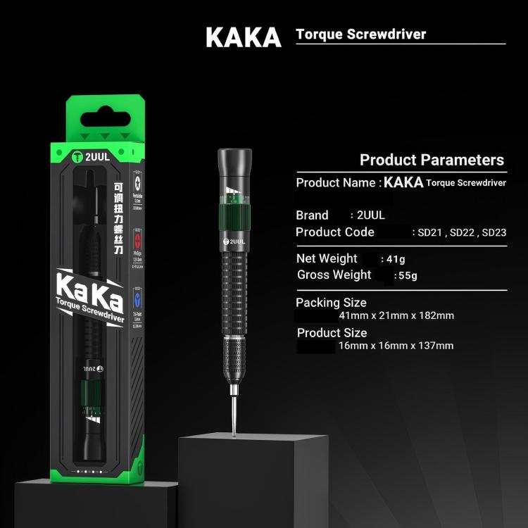 2UUL KAKA Adjustable Torque Magnetic Screwdriver, Model:Philips 1.2 - free shipping - PMC TechLife - Order now!
