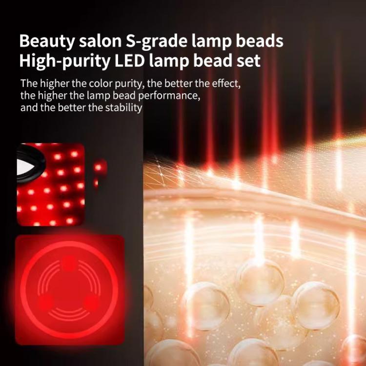 WG-SP-1103 LED Colorful Photon Rejuvenation Mask Facial Beauty Instrument, Regular, Plug:EU Plug(Black) - free shipping - PMC TechLife - Order now!