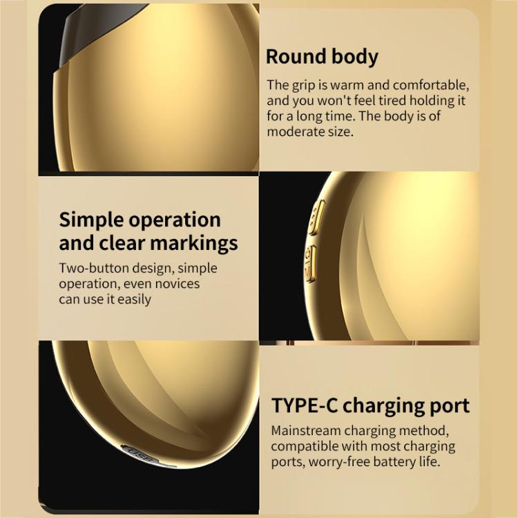 WG-SP-MS1135 EMS Collagen Cannon Essence Introducer Photon Skin Rejuvenation RF Beauty Device(Gold) - free shipping - PMC TechLife - Order now!