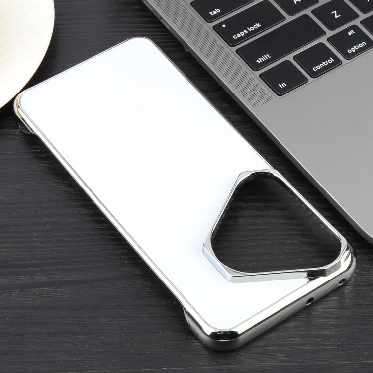 For Huawei Pura 70 Pro / 70 Pro+ Electroplating Frameless Frosted Anti-Glare PC MagSafe Phone Case(Silver White) - free shipping - PMC TechLife - Order now!