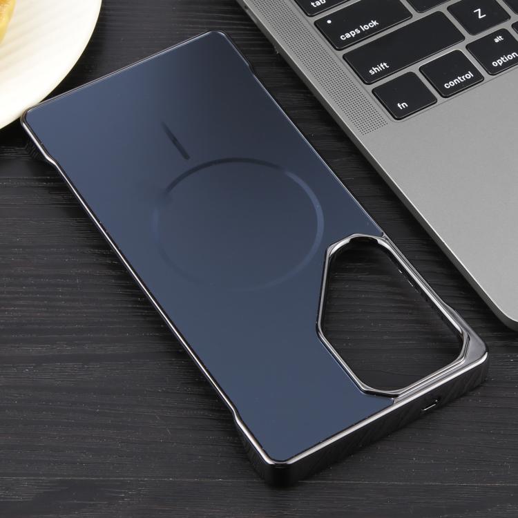 For Samsung Galaxy S25 Ultra 5G Electroplating Frameless Frosted Anti-Glare PC MagSafe Phone Case(Black) - free shipping - PMC TechLife - Order now!