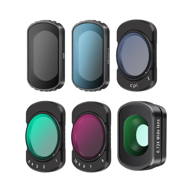 For DJI Osmo Pocket 3 Camera Lens Filter, Filter:Adjustable CPL - free shipping - PMC TechLife - Order now!