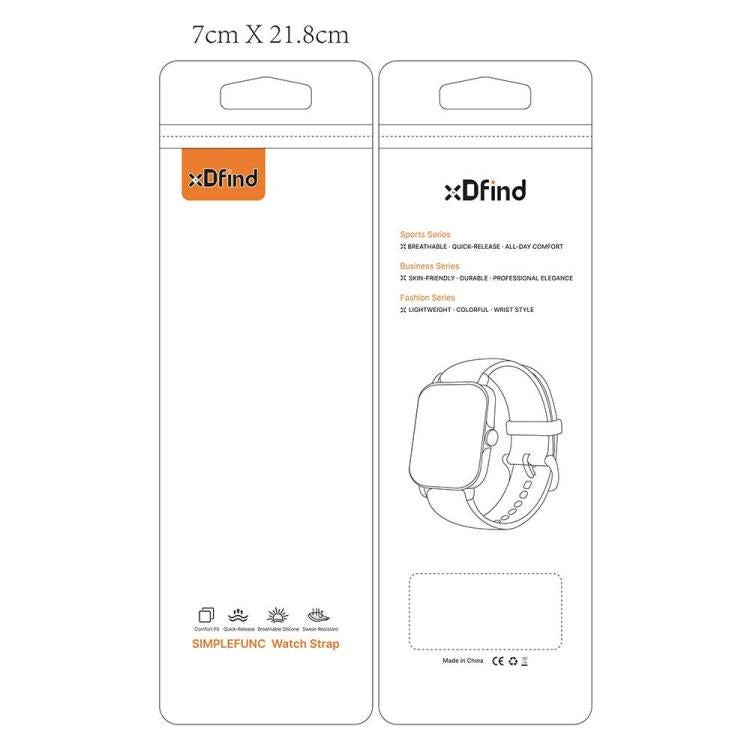 For Samsung Galaxy Watch Ultra / Ultra 2025 xDfind Two-section Nylon Watch Band(Black) - free shipping - PMC TechLife - Order now!