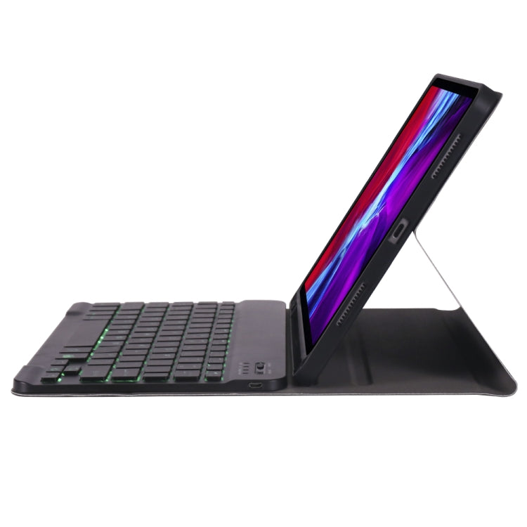 A098BS Detachable Ultra-thin Backlight Bluetooth Keyboard Tablet Case for iPad Air 11 2024 / 2025 / Air 4 10.9 inch 2020, with Stand & Pen Slot(Black) - For iPad Air by PMC TechLife | Online Shopping South Africa | PMC TechLife | Buy Now Pay Later Mobicred