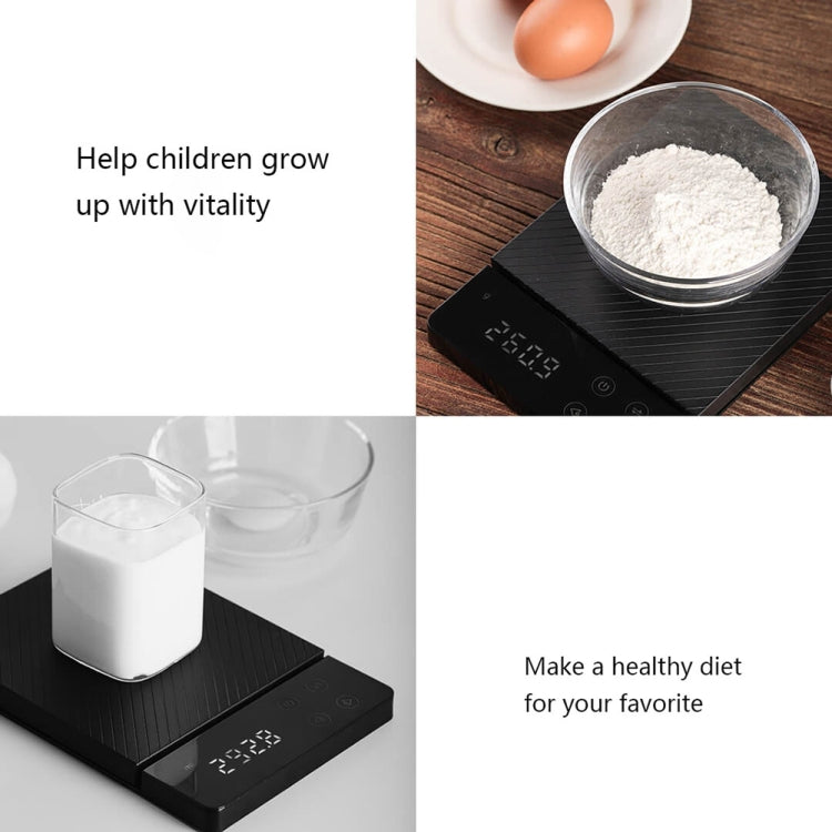 3KG Original Xiaomi Youpin DUKA ES1 Kitchen LCD Digital High-precision Electronic Scale - Kitchen Scales by Xiaomi | Online Shopping South Africa | PMC TechLife | Buy Now Pay Later Mobicred