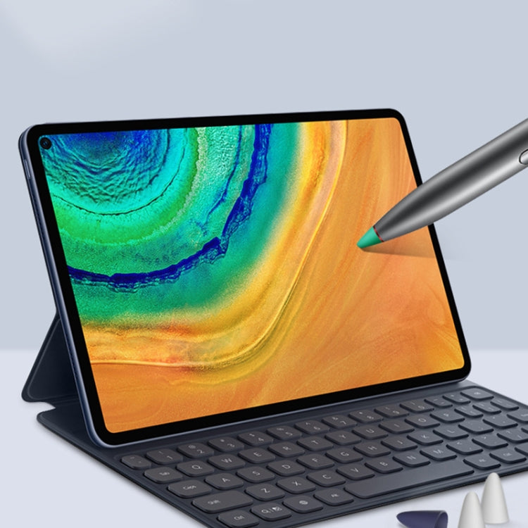 8 PCS Non-slip Mute Wear-resistant Nib Cover for M-pencil Lite (Yellow) - Pencil Accessories by PMC Jewellery | Online Shopping South Africa | PMC Jewellery | Buy Now Pay Later Mobicred