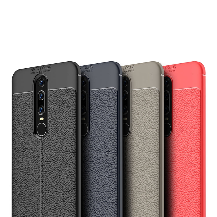 Litchi Texture TPU Case for Huawei Mate RS Porsche Design(Black) - Huawei Cases by PMC TechLife | Online Shopping South Africa | PMC TechLife