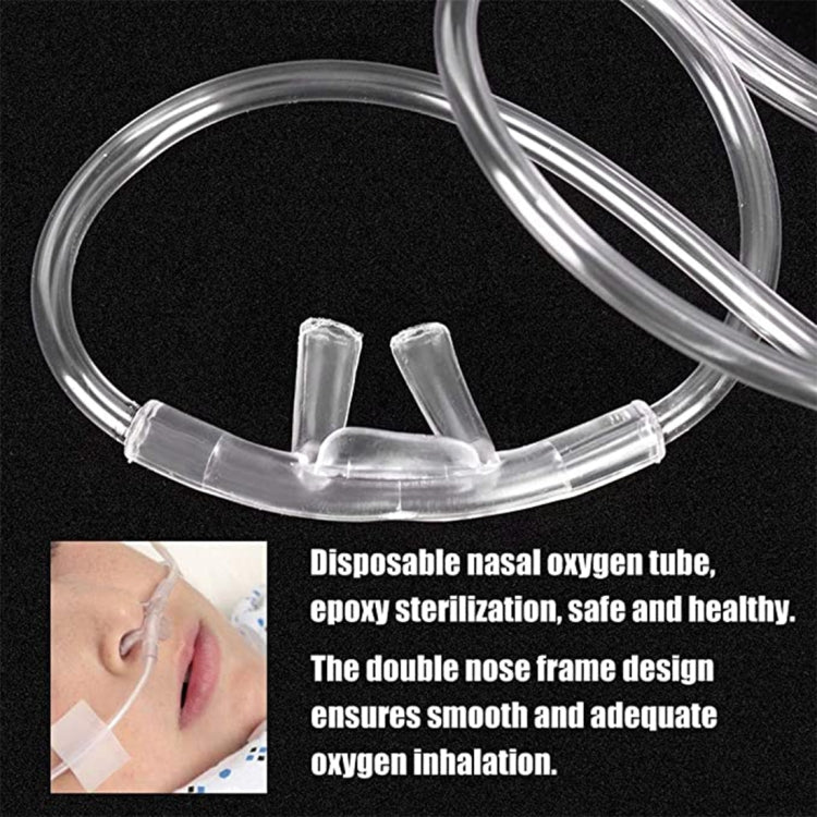 5 PCS Household Disposable Double-hole Nasal Oxygen Tube Pipe Oxygen Supply Tubing, Length: 8m - free shipping - PMC TechLife - Order now!