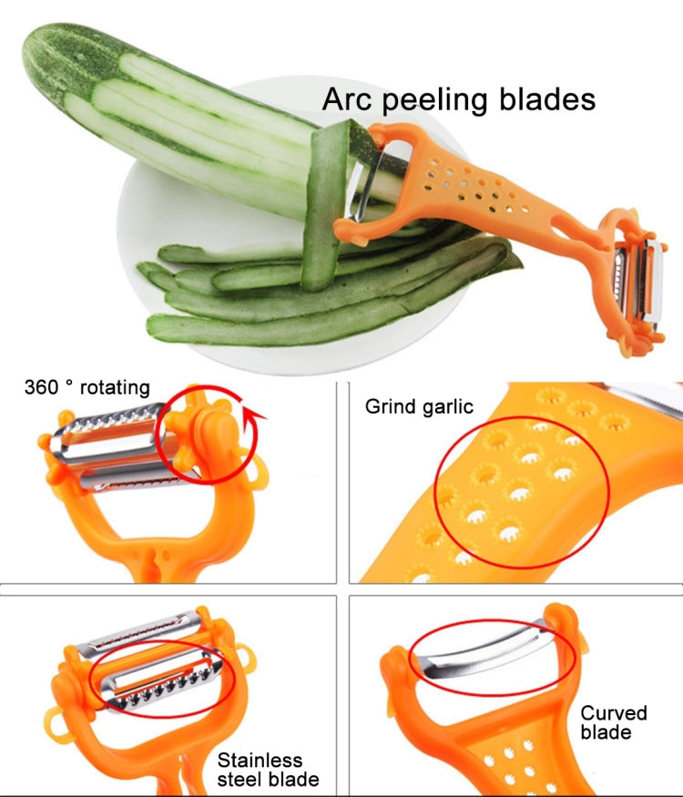 Portable Fruits and Vegetables Peeler Apple Cucumber Potato Skinner - Cutter & Peeler by PMC TechLife | Online Shopping South Africa | PMC TechLife | Buy Now Pay Later Mobicred