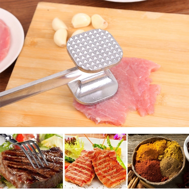 Aluminum Alloy Loose Tenderizers Meat Hammer Steak Pork Kitchen Tools, Large Size: 6.5 x 25.0cm - Gadgets by PMC TechLife | Online Shopping South Africa | PMC TechLife | Buy Now Pay Later Mobicred