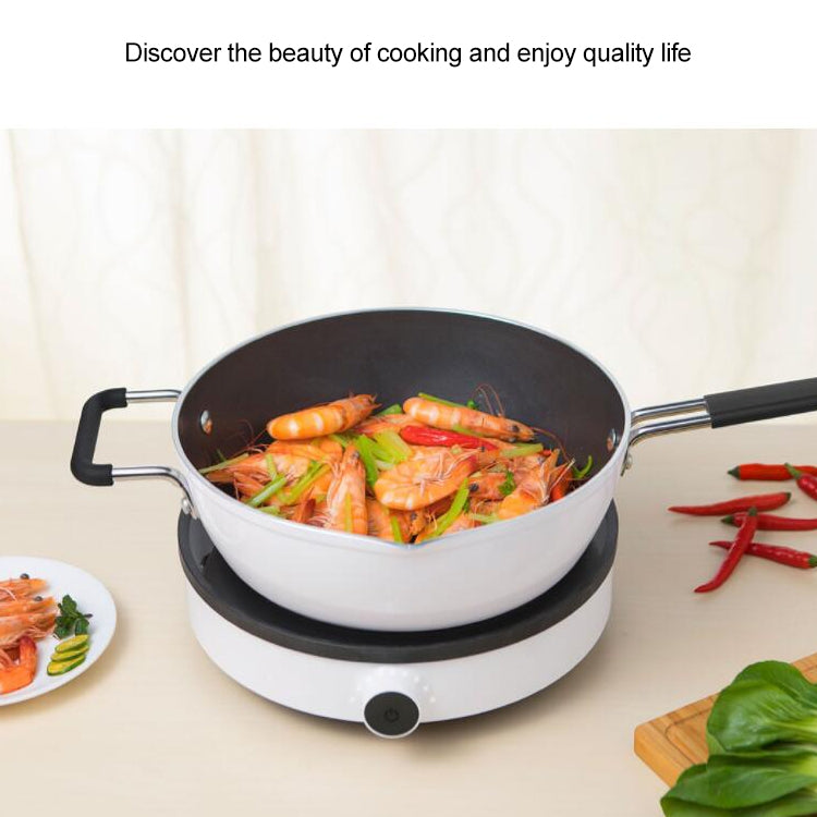 Original Xiaomi Youpin Non Stick Frying Pan Cooking Pot(White) - free shipping - PMC TechLife - Order now!
