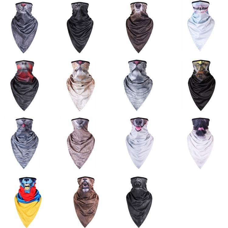 Multifunction Outdoor Windproof Triangle Towel Animal Mask Hood - Protective Helmet & Masks by PMC TechLife | Online Shopping South Africa | PMC TechLife | Buy Now Pay Later Mobicred